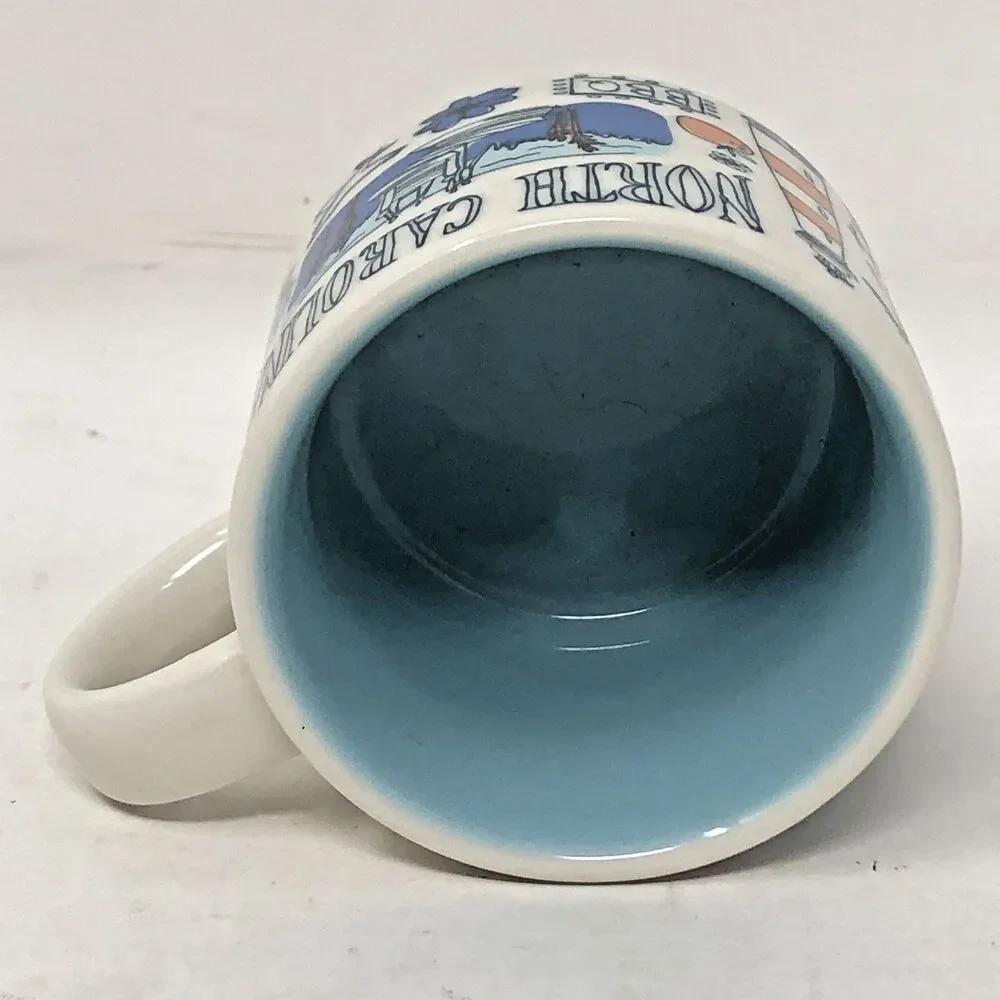 Starbucks NORTH CAROLINA Been There Series Mini Mug Ornament 2 Fl Oz Collectible